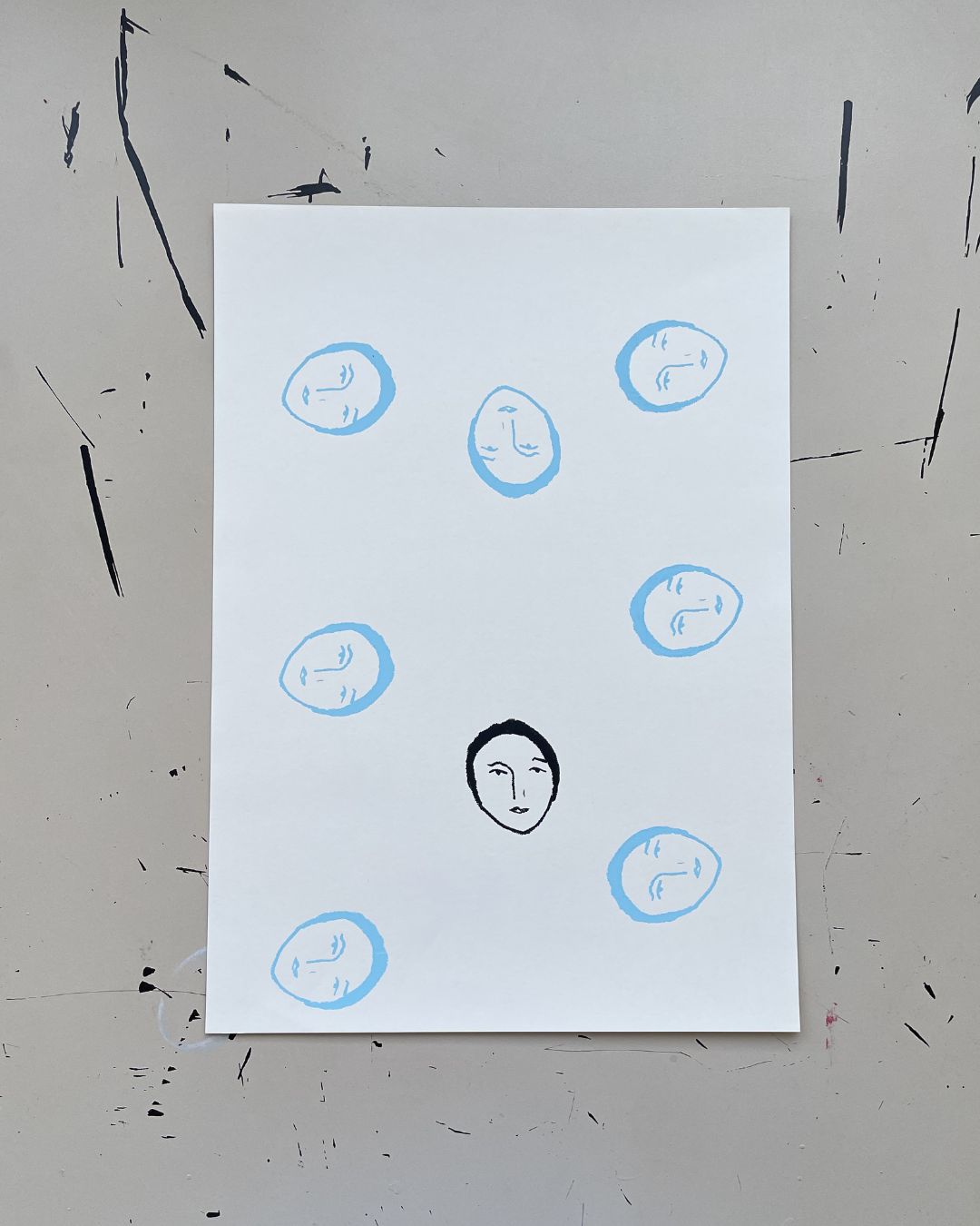 Heads Print